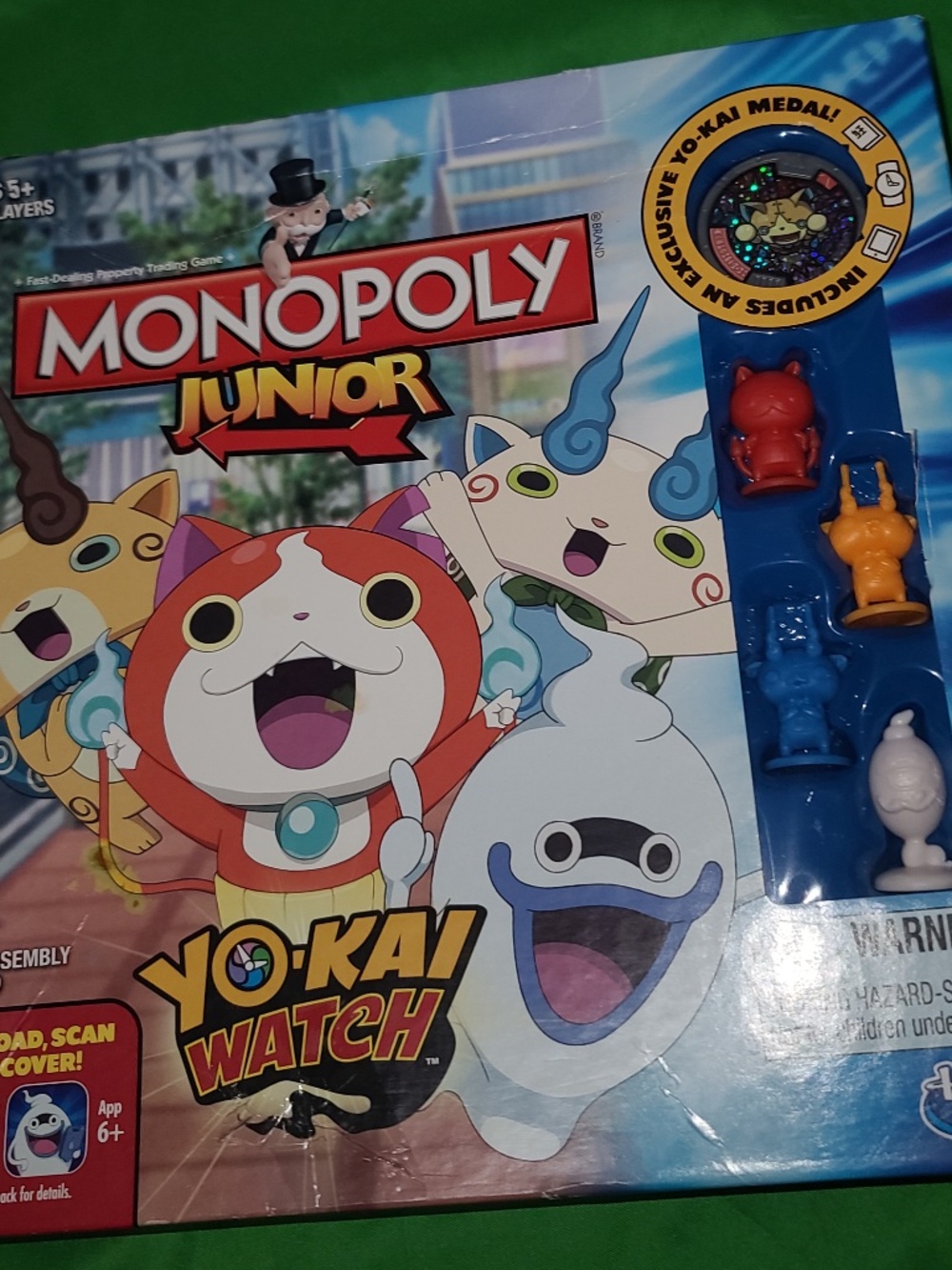 Monopoly Junior Yokai Watch Board Game Ages 5 And Up
